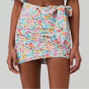 NWT For Love & Lemons Gilles Mini Skirt